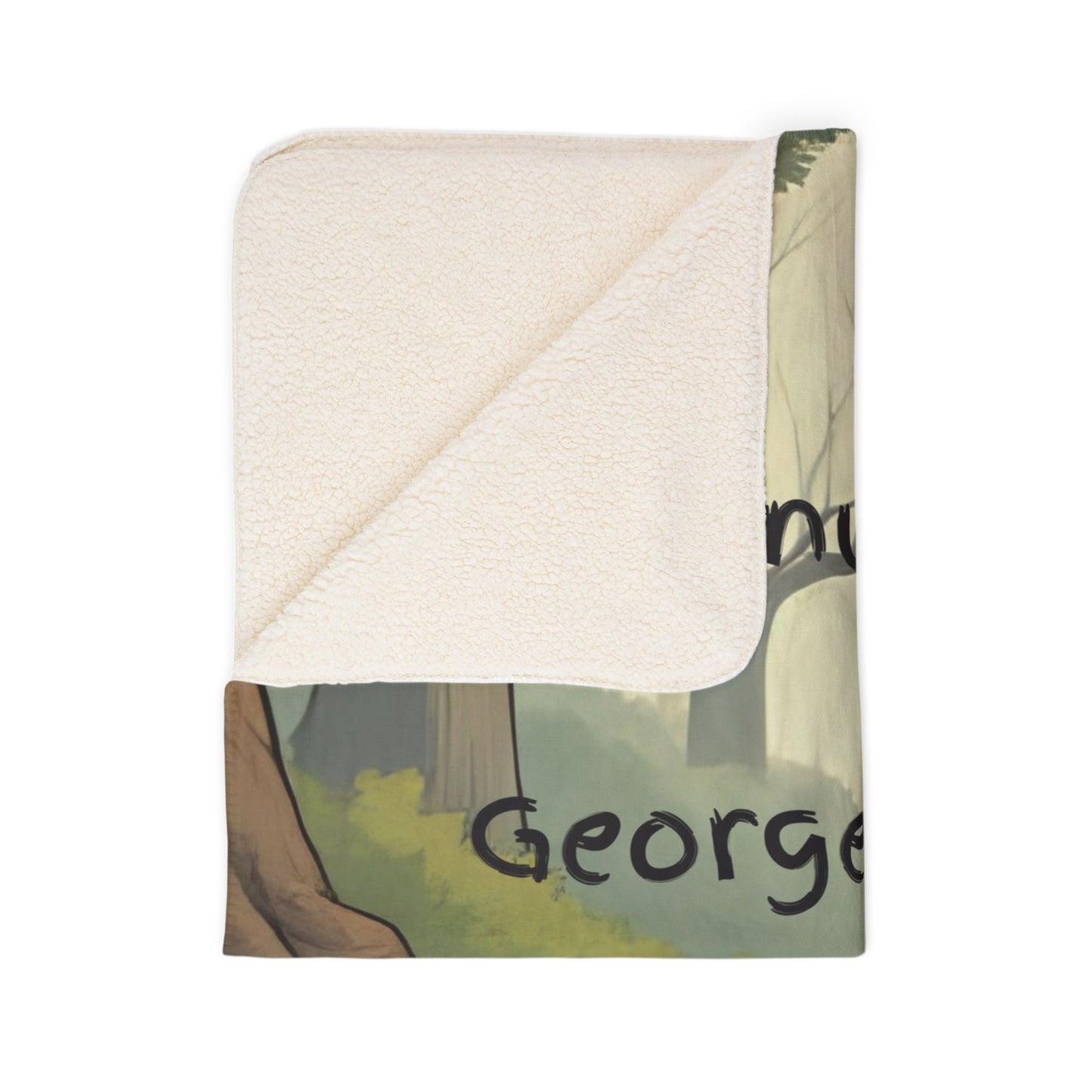 Character Fleece Blanket - Snuggle up with George and Ruby