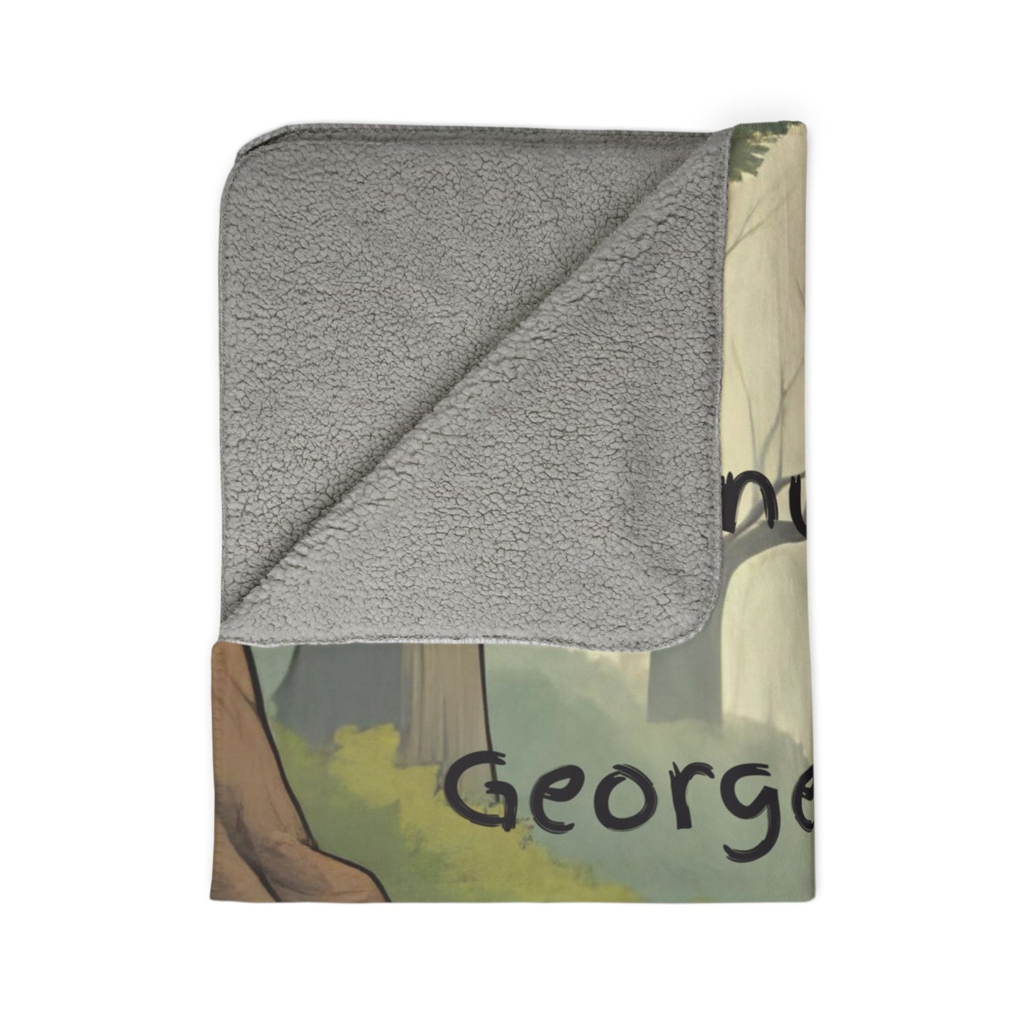 Character Fleece Blanket - Snuggle up with George and Ruby
