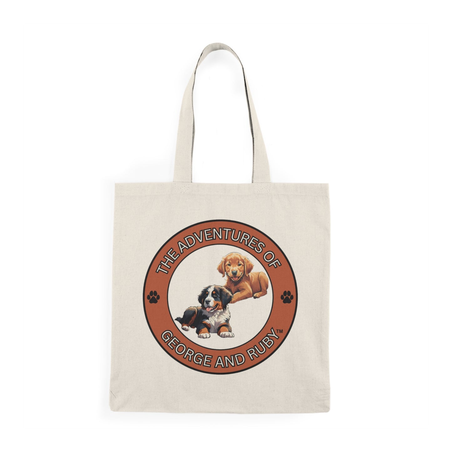 Tote Bag to hold The Adventures of George and Ruby Book Series and other products, Eco-Friendly