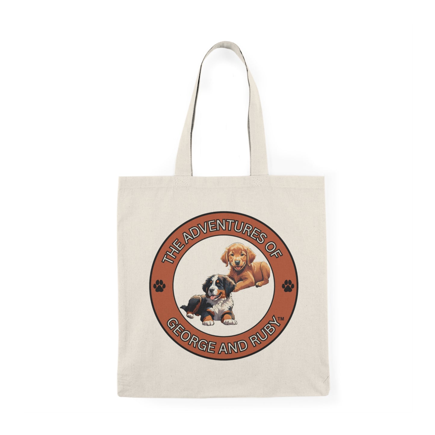 Tote Bag to hold The Adventures of George and Ruby Book Series and other products, Eco-Friendly