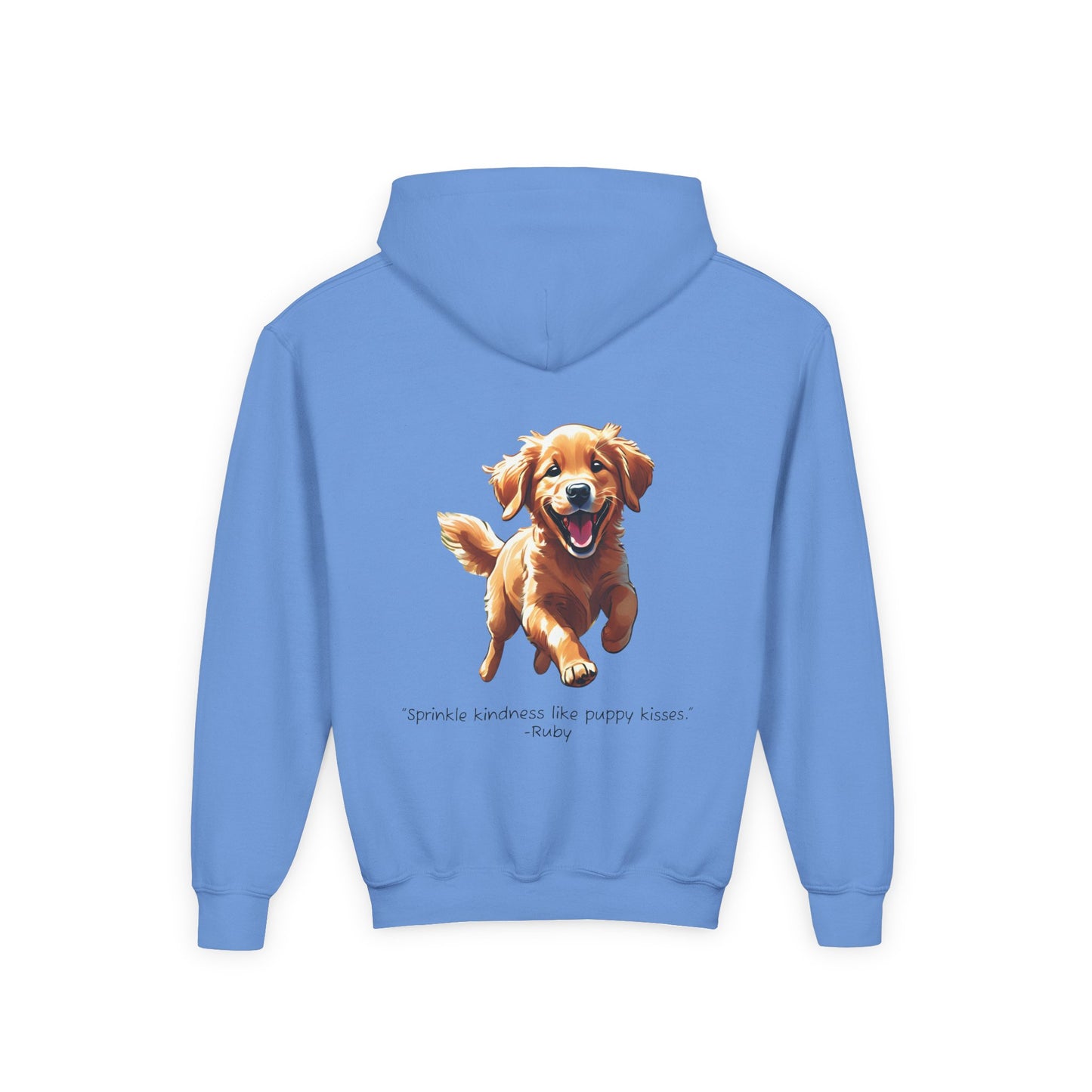 Youth Hoodie featuring Ruby from "The Adventures of George and Ruby," SEL Quote Sweatshirt, George and Ruby Inspired Apparel