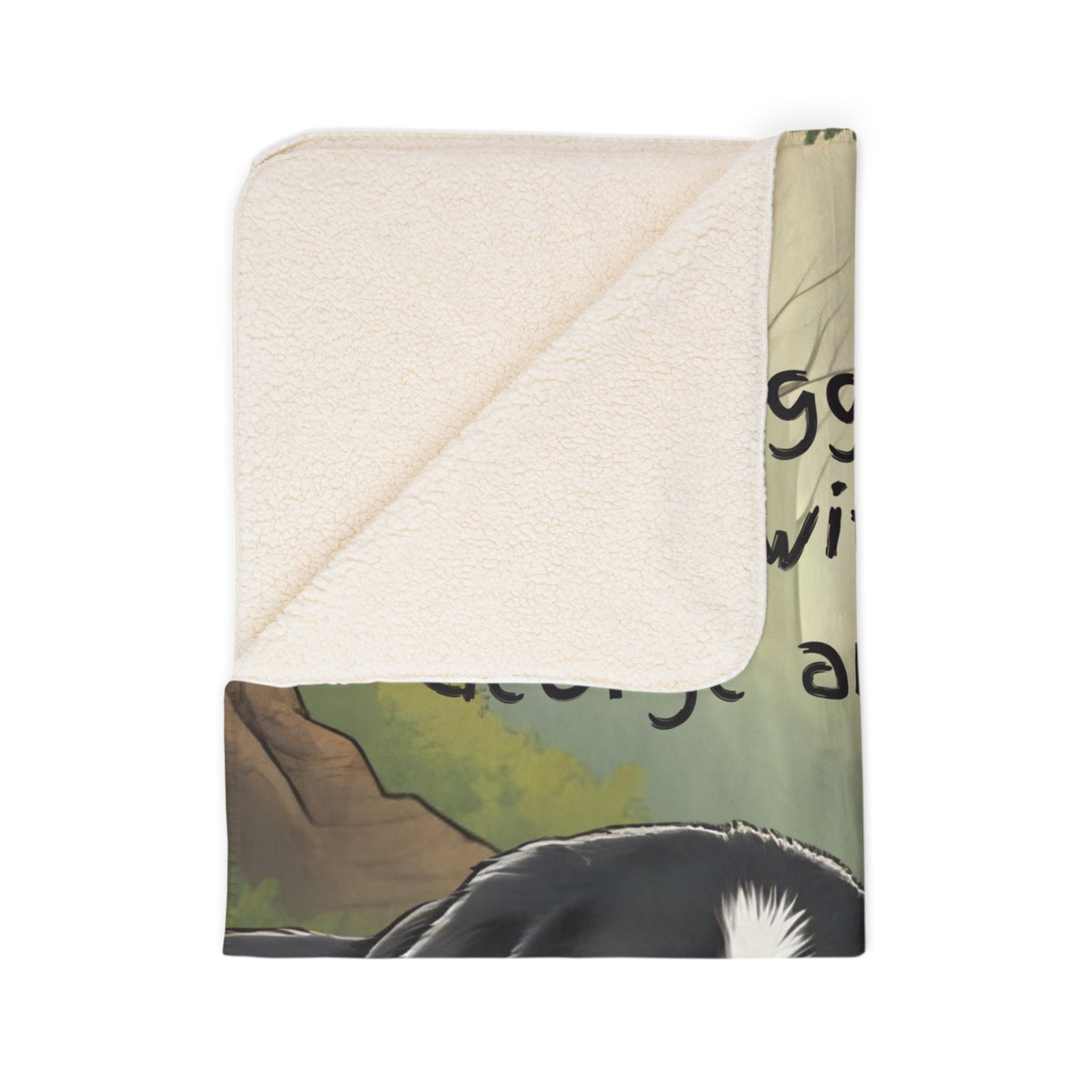 Character Fleece Blanket - Snuggle up with George and Ruby